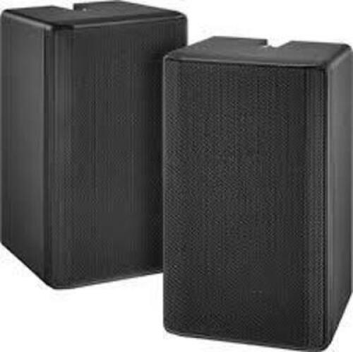 DESCRIPTION: (2) MAIN SPEAKER, TWO WAY BRAND/MODEL: MCM CUSTOM #555-26110 INFORMATION: BLACK RETAIL$: $59.62 EA QTY: 2