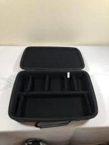 DESCRIPTION: (2) ELECTRONIC CASES, WITH MOVEABLE INSERTS INFORMATION: THICK OUTER LAYER, LEATHER LIKE RETAIL$: $27.99 EA QTY: 2