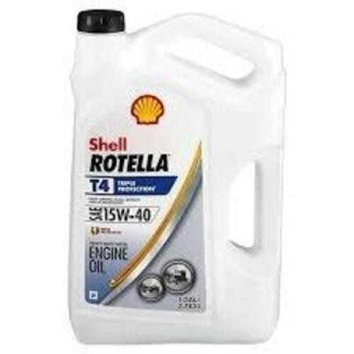 DESCRIPTION: (2) DIESEL ENGINE OIL BRAND/MODEL: ROTELLA T4 INFORMATION: 15W-40 SIZE: 1 GAL RETAIL$: $30.27 EA QTY: 2