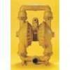 DESCRIPTION: (1) DOUBLE DIAPHRAGM PUMP BRAND/MODEL: VERSA-MATIC #4GGF4 INFORMATION: YELLOW, ALUMINUM, AIR, CLAMP SIZE: 2" FLUID CONNECTION SIZE RETAIL