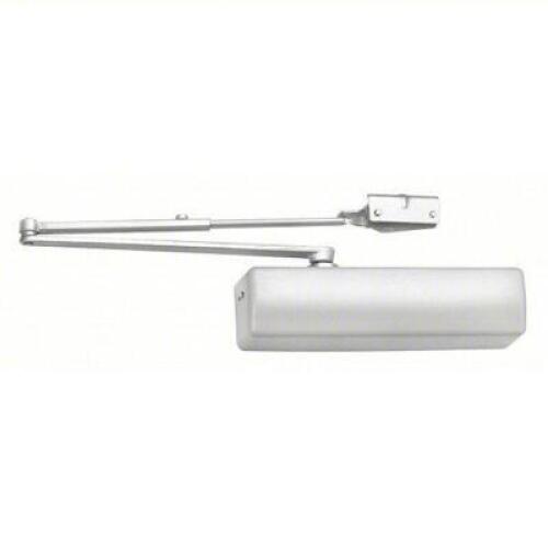 DESCRIPTION: (1) DOOR CLOSER BRAND/MODEL: CORBIN RUSSWIN #28XW32 INFORMATION: HEAVY DUTY, ALUMINUM SIZE: 11-5/8" L X 3" W RETAIL$: $568.42 EA QTY: 1