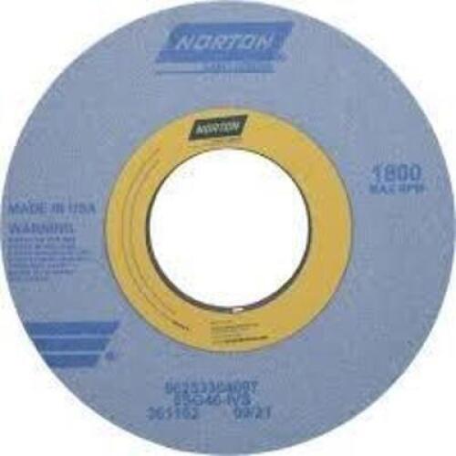 DESCRIPTION: (1) GRINDING WHEEL BRAND/MODEL: NORTON #66253246803 INFORMATION: GEMINI 46-I SIZE: 14" X 1-1/2" X 5" RETAIL$: $1009.34 EA QTY: 1