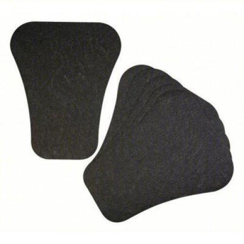 DESCRIPTION: (1) PACK OF (6) URINAL FLOOR MAT BRAND/MODEL: PIG #54DE86 INFORMATION: BLACK, UNSCENTED SIZE: 1/8 IN MAT THICK, 23 1/4 IN LG, 19 IN WD RE