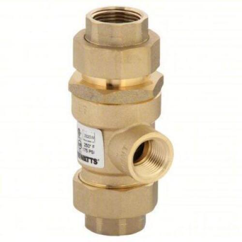 DESCRIPTION: (12) DUAL CHECK WITH ATMOSPHERIC VENT BRAND/MODEL: WATTS #4A811 INFORMATION: BRONZE SIZE: 3/4" PIPE/TUBE SIZE RETAIL$: $133.46 EA QTY: 12