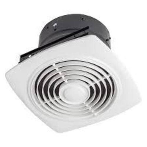 DESCRIPTION: (1) EXHAUST FAN, VERTICAL DISCHARGE UTILITY FAN BRAND/MODEL: BROAN #505 INFORMATION: WHITE SIZE: 8" RETAIL$: $141.03 EA QTY: 1
