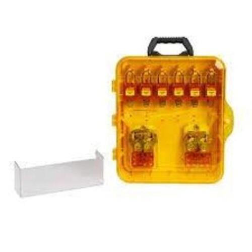DESCRIPTION: (1) LOCK OUT STATION BRAND/MODEL: BRADY #Y5030485 INFORMATION: 12 LOCKS, WITH PADLOCKS RETAIL$: $275.69 EA QTY: 1