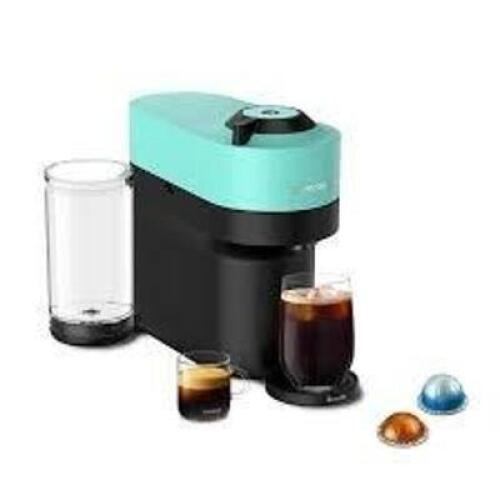 DESCRIPTION: (1) COFFEE POD MACHINE BRAND/MODEL: BREVILLE INFORMATION: VERTUO POP RETAIL$: $129.99 EA QTY: 1