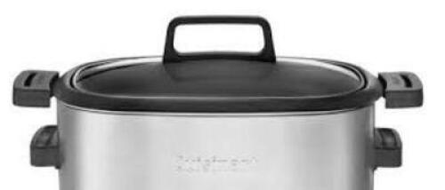 DESCRIPTION: (1) SLOW COOKER INFORMATION: STAINLESS STEEL SIZE: 7 QT RETAIL$: $199.95 EA QTY: 1