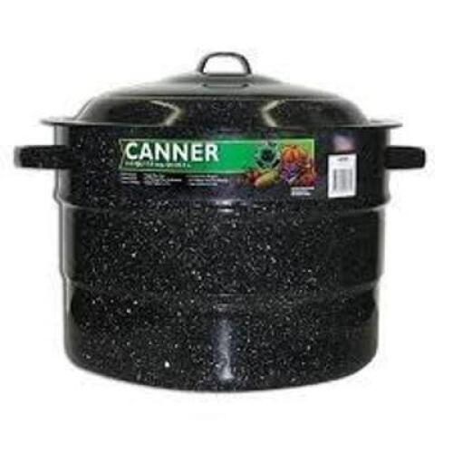 DESCRIPTION: (1) CANNER WITH JAR RACK INFORMATION: GRANITE WARE SIZE: 21 QT RETAIL$: $39.99 EA QTY: 1