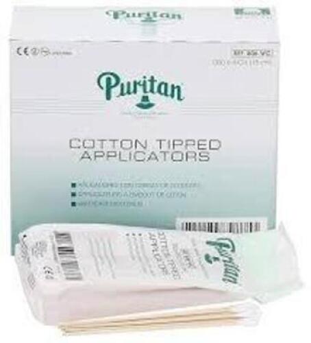 DESCRIPTION: (7) BOXES OF (1000) COTTON TIPPED APPLICATORS BRAND/MODEL: PURITAN #826-WC SIZE: 6" RETAIL$: $259.76 EA QTY: 7