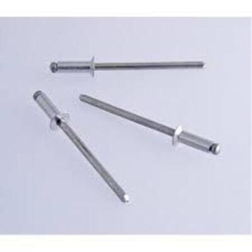DESCRIPTION: (4) BOXES OF (100) STEEL OPEN END RIVETS BRAND/MODEL: PRODUCT NUMBER #POPSD86BS INFORMATION: STEEL SIZE: 1/4 RETAIL$: $20.64 EA QTY: 4