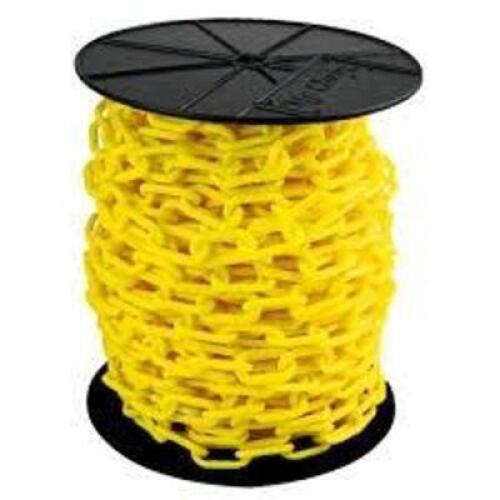 DESCRIPTION: (1) PLASTIC CHAIN BRAND/MODEL: MR. CHAIN #33HF98 INFORMATION: YELLOW SIZE: 1-1/2"X200' RETAIL$: $164.45 EA QTY: 1