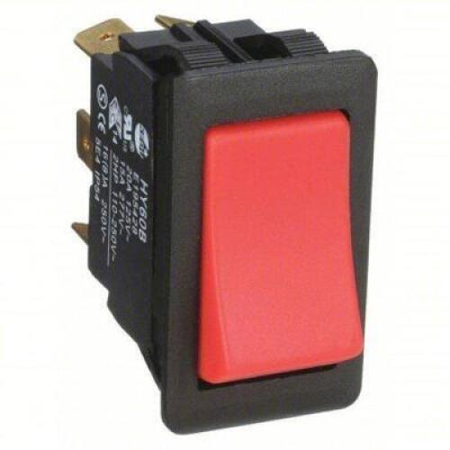 DESCRIPTION: (10) ROCKER SWITCH BRAND/MODEL: POWER FIRST #2LNJ3 INFORMATION: SERIES HY60, 2 POSITIONS, DPDT, ON/MOMENTARY ON, 2 HP RETAIL$: $8.12 EA Q
