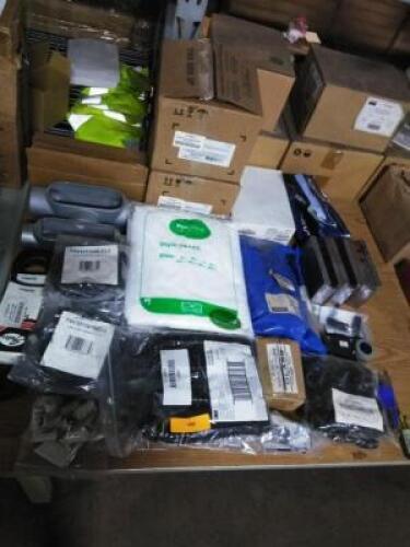 DESCRIPTION: (1) TABLE OF MISC ITEMS BRAND/MODEL: MANY INFORMATION: SEE INSPECTION QTY: 1
