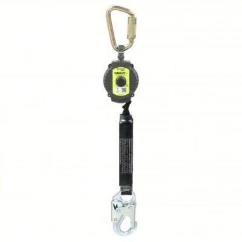 DESCRIPTION: (1) SELF RETRACTING FALL LIMITER BRAND MODEL HONNEYWELL 809MD8 SIZE: 420# WEIGHT CAP RETAIL$: $195.90 QTY: 1