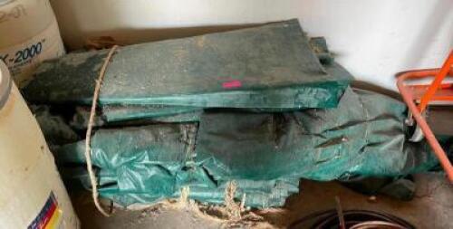 ASSORTED LARGE TARPS AS SHOWN