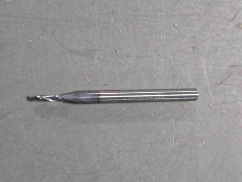 DESCRIPTION: (17) CARBIDE STUB BALL END MILL BRAND MODEL SHARPCARB 84-2063 SIZE: 1/16" DIA RETAIL$: $391.00 QTY: 17