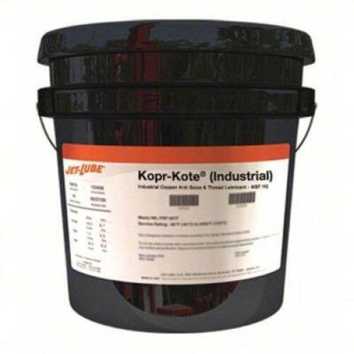 DESCRIPTION: (1) INDUSTRIAL COOPER ANTI-SEIZE BRAND/MODEL: JET-LUBE 10091 SIZE: 1 GAL RETAIL$: $180.93 QTY: 1