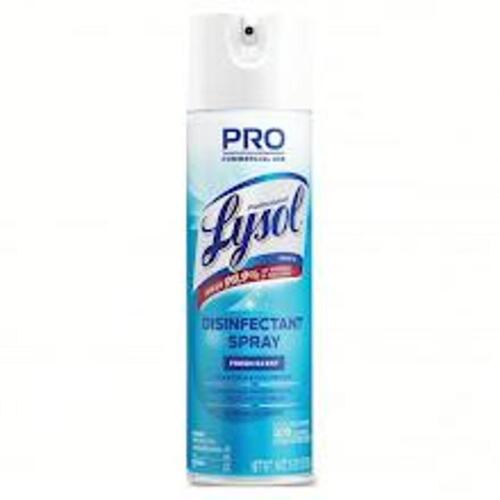 DESCRIPTION: (5) DISINFECTANT SPRAY BRAND/MODEL: LYSOL 1XEH4 SIZE: 19OZ RETAIL$: $61.37 QTY: 5