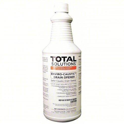 DESCRIPTION: (5) ENVIRO-CAUSTIC DRAIN OPENER BRAND/MODEL: TOTAL SOLUTIONS SIZE: 1 QT RETAIL$: $41.50 QTY: 5