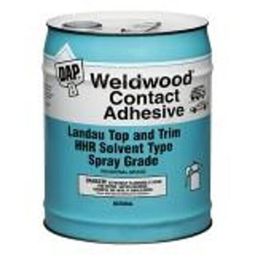 DESCRIPTION: (2) CONTACT ADHESIVE LANDAU TOP & TRIM BRAND/MODEL: WELD WOOD 233 SIZE: 1 GAL RETAIL$: $115.58 QTY: 2