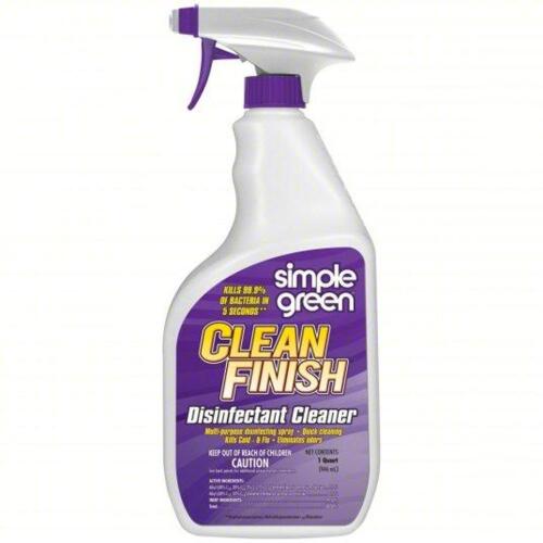 DESCRIPTION: (6) DISINFECTANT CLEANER BRAND/MODEL: SIMPLE GREEN 420A74 SIZE: 32OZ RETAIL$: $49.92 QTY: 6
