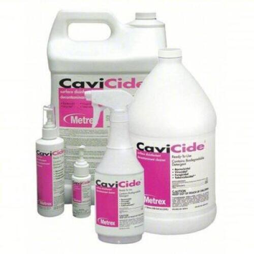 DESCRIPTION: (1) SURFACE DISINFECTANT CLEANER BRAND/MODEL: CAVICIDE 3VDJ3 SIZE: 2.5 GAL RETAIL$: $157.44 QTY: 1