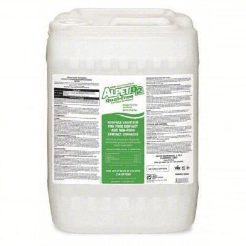 DESCRIPTION: (2) QUAT FREE SANITIZER BRAND/MODEL: ALPET D2 SIZE: 5 GAL RETAIL$: $115.04 QTY: 2