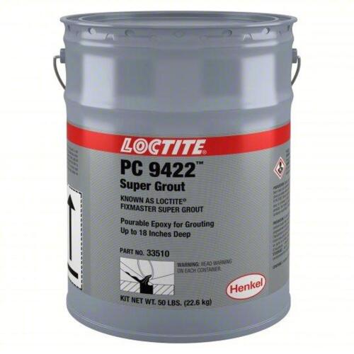DESCRIPTION: (1) PC 9422 SUPER GROUT BRAND/MODEL: LOCTITE 265477 SIZE: 50 LB RETAIL$: $737.80 QTY: 1