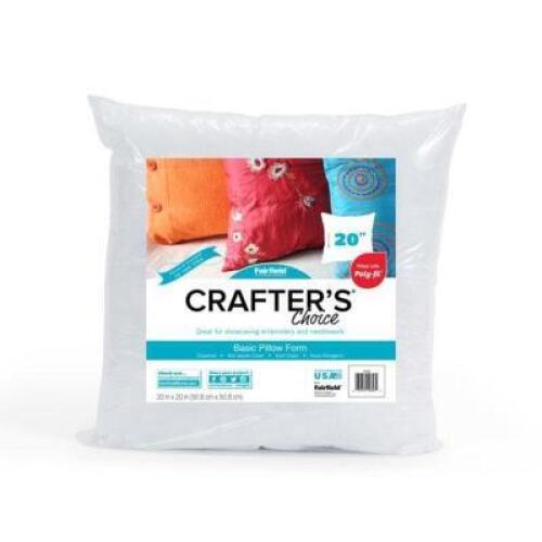 DESCRIPTION: (4) DECORATIVE SQUARE PILLOW BRAND/MODEL: FAIRFIELD #A-CPW20 INFORMATION: WHITE RETAIL$: $10.00 EA SIZE: 20X20 QTY: 4