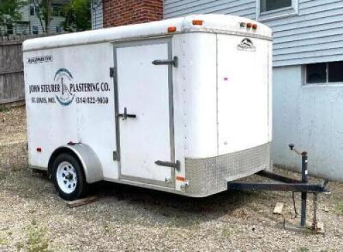2009 Roadmaster&nbsp;Enclosed Utility Trailer Year: 2009 Make: Roadmaster Model: RME610SA30&nbsp; Vehicle Type: Trailer Body Type: Cargo Chassis Size: 10 ft VIN