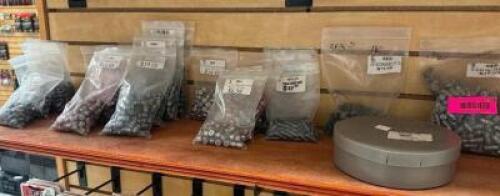 DESCRIPTION (1) LARGE ASSORTMENT OF RELOADING BULLETS THIS LOT IS: ONE MONEY LOCATION MIDDLE FLOOR QTY 1