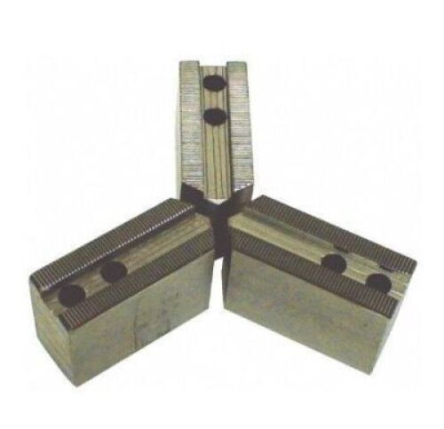 DESCRIPTION: (1) SET OF (3) SERRATED SOFT JAWS BRAND/MODEL: PRODUCT NUMBER #84943703 SIZE: 10" RETAIL$: $161.43 EA QTY: 1