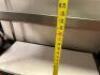 5' STAINLESS TABLE WITH DOUBLE RISER SHELF AND HEAT LAMP - 7