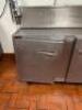 48" 2-DOOR REFRIGERATE PREP TABLE ON CASTERS - 3