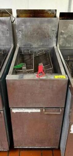 40 LB. GAS FRYER