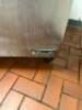 72" 3-DOOR REFRIGERATED PREP TABLE ON CASTERS - 2