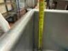 57" 3-COMPARTMENT STAINLESS STEEL SINK - 5
