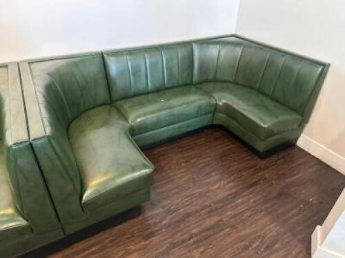 (6) - BOOTH SEATING PIECES