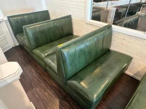 (5) - BOOTH SEATING PIECES