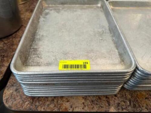 (12) - SHEET PANS