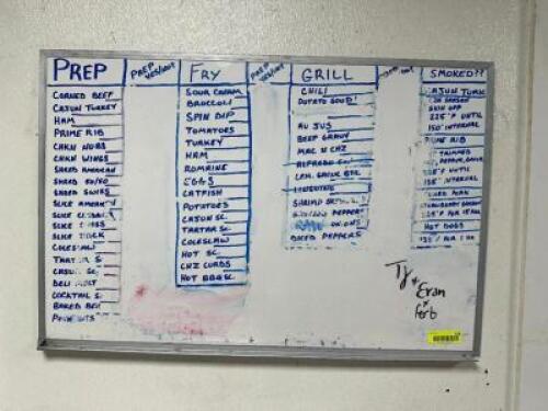 DRY ERASE BOARD