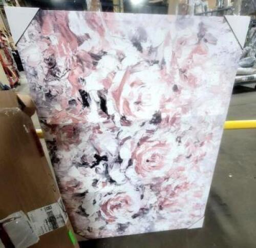 DESCRIPTION: (1) CANVAS WALL ART RETAIL$: $100.00 SIZE: 40X30 QTY: 1