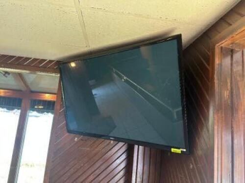 60" HD TV WITH WALL MOUNT