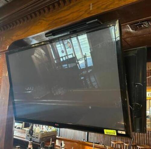 (2) - 42" HD TV WITH DOUBLE SIDED MOUNT
