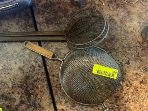 SKIMMER AND (2) - STRAINERS