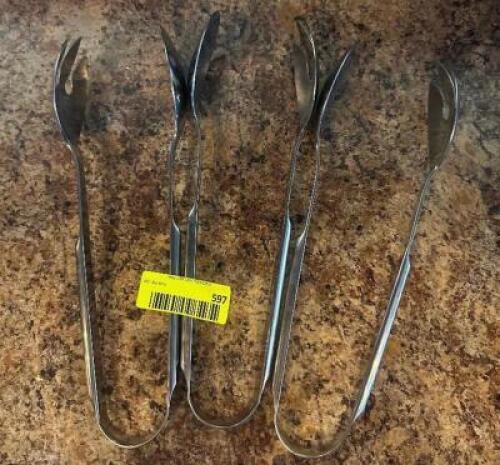 (3) - NEW SALAD TONGS