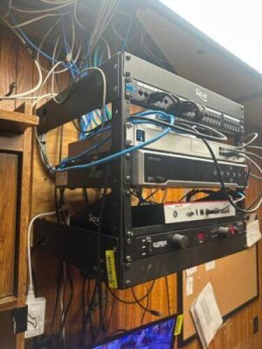 WALL MOUNTED ELECTRONICS CABINET