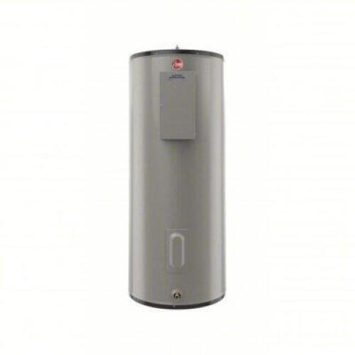 DESCRIPTION: (1) ELECTRIC WATER HEATER BRAND/MODEL: RHEEM #792V57 INFORMATION: 208V AC, 80 GAL, 12,100 W, SINGLE/THREE PHASE, 59.6 IN HT RETAIL$: $354