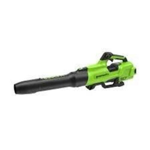 DESCRIPTION: (1) QUIET FORCE BLOWER BRAND/MODEL: GREENWORKS INFORMATION: 630 CFM, 60 V, NO BATTERY INCLUDED RETAIL$: $159.99 EA QTY: 1